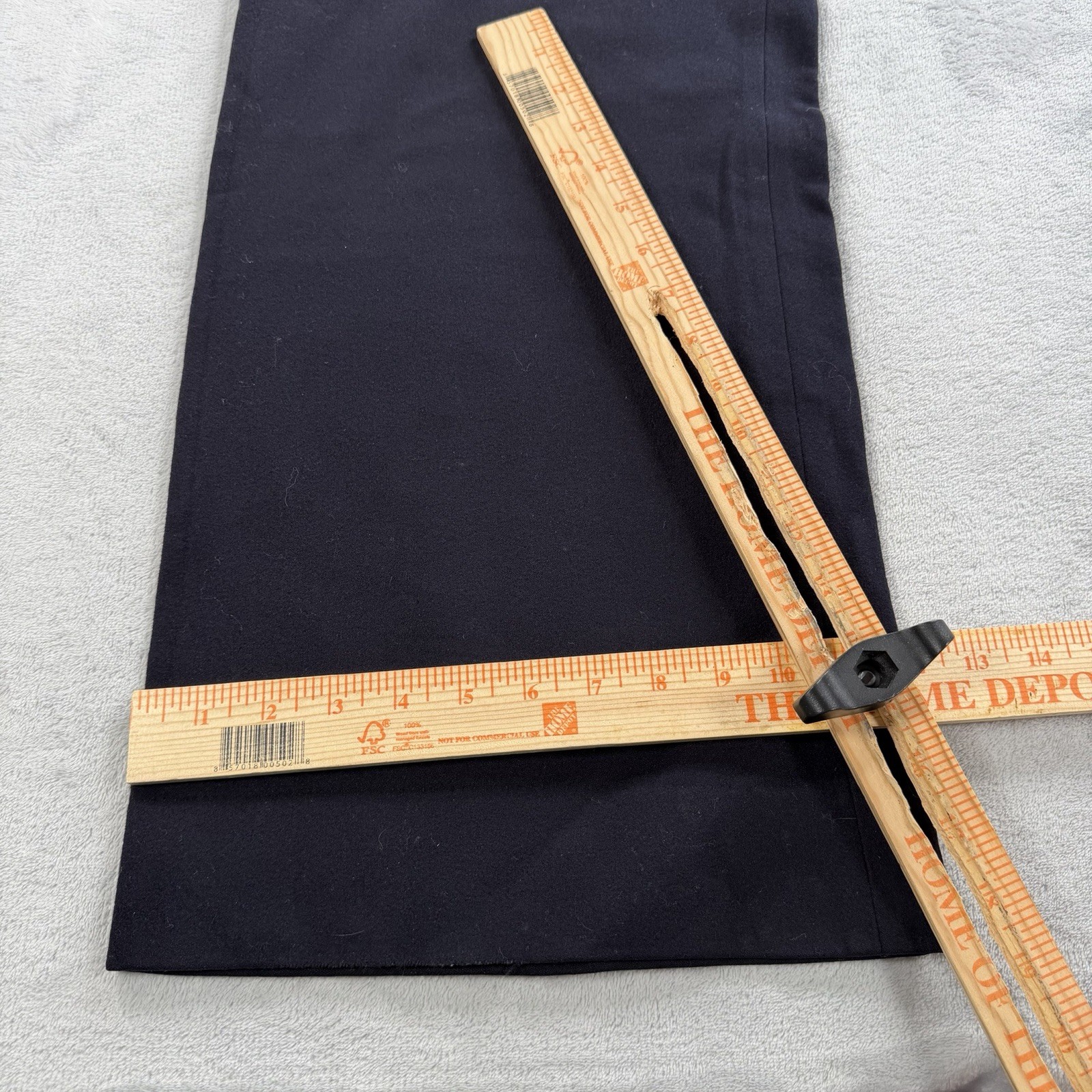 Vintage US NAVY Sailor 100% Wool Pants Mens 30×32 Crackerjack USN Blue Button