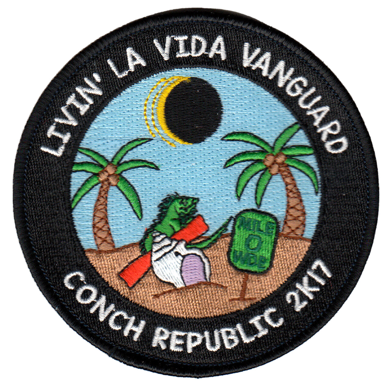 HM-14 LIVIN’ LA VIDA VANGUARD CONCH REPUBLIC 2K17 PATCH