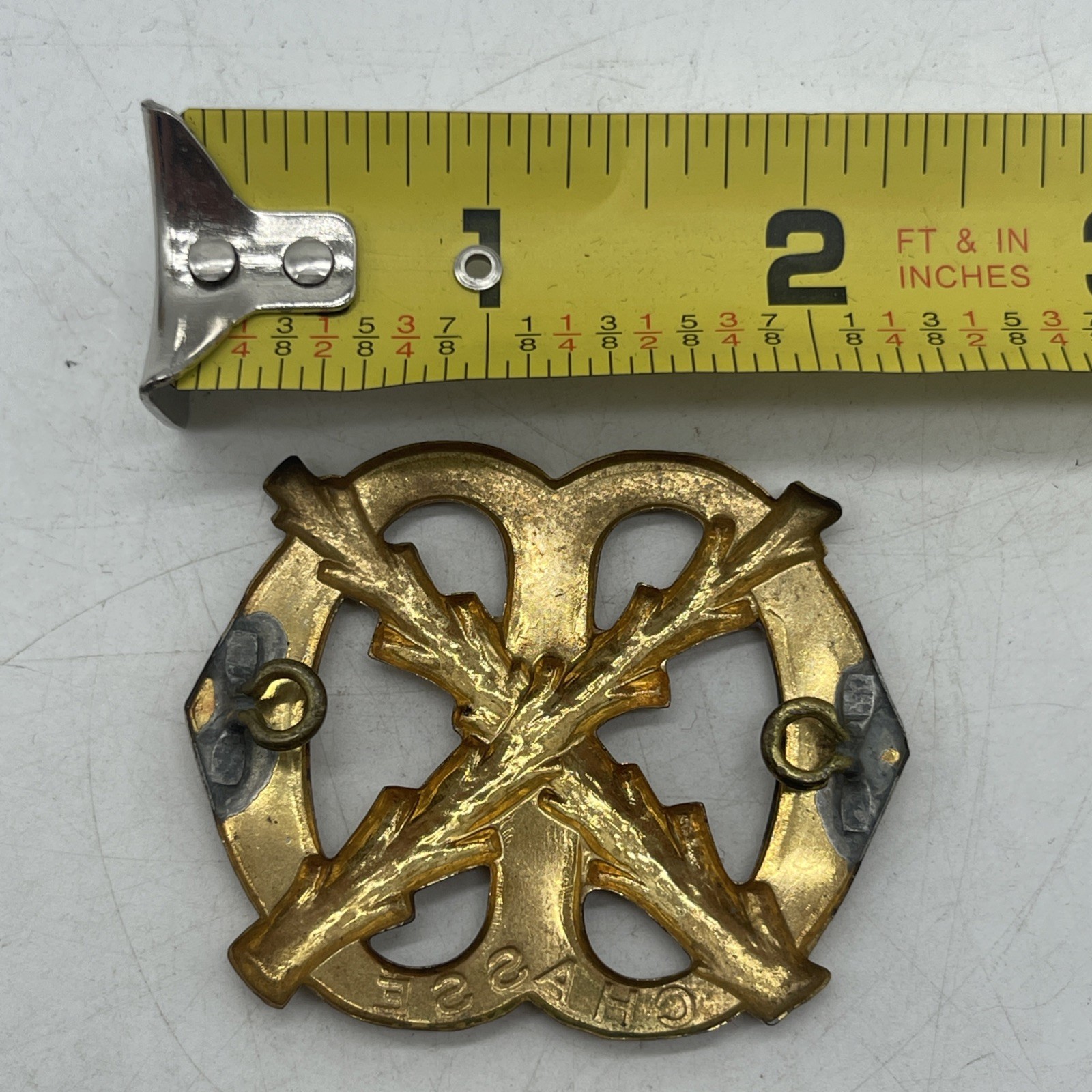 Netherland Military Motorized Rifle Regiment CHASSE Land Forces Royal Army Badge