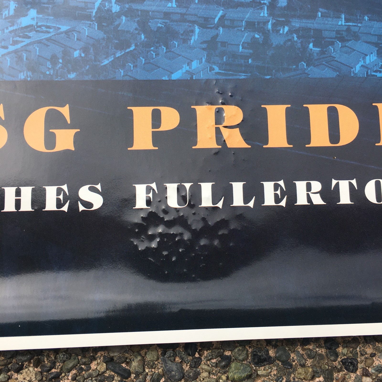 Vintage Hughes Aircraft Poster 1995 Howard GSG Fullerton California 3×2′