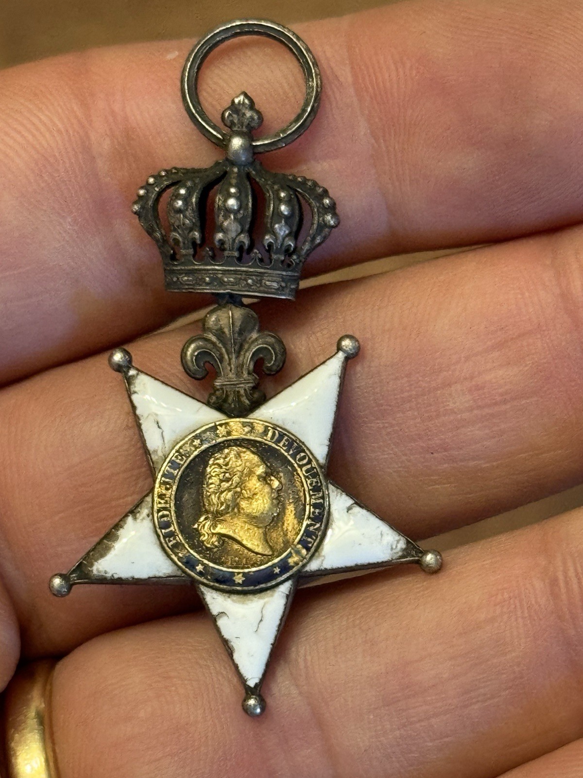 Order Star of Fidelity – Louis XVIII – Restoration – Monarchy (France)