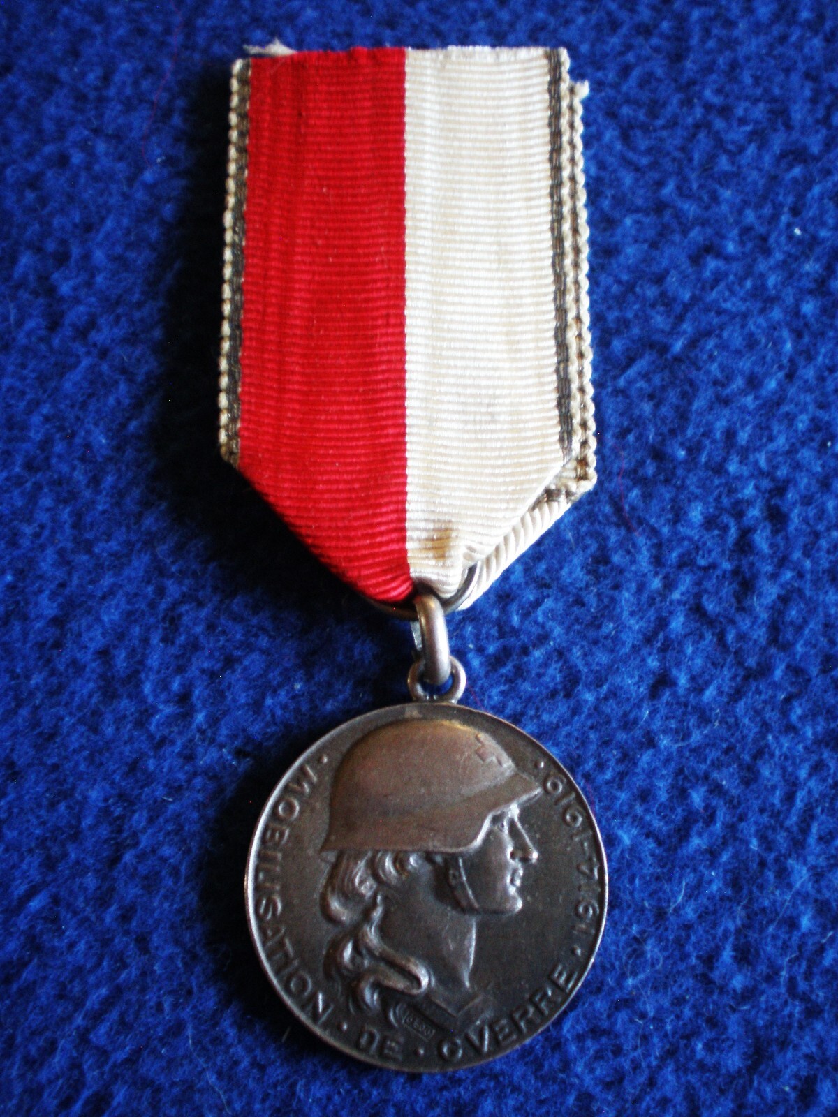 Switzerland: Lausanne Medal for Soldiers for Mobilized During the War 1914-1919