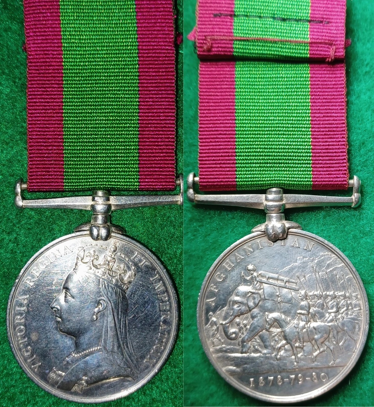Afghanistan Medal, 1878-80, to 25th Foot (King’s Own Scottish Borderers)