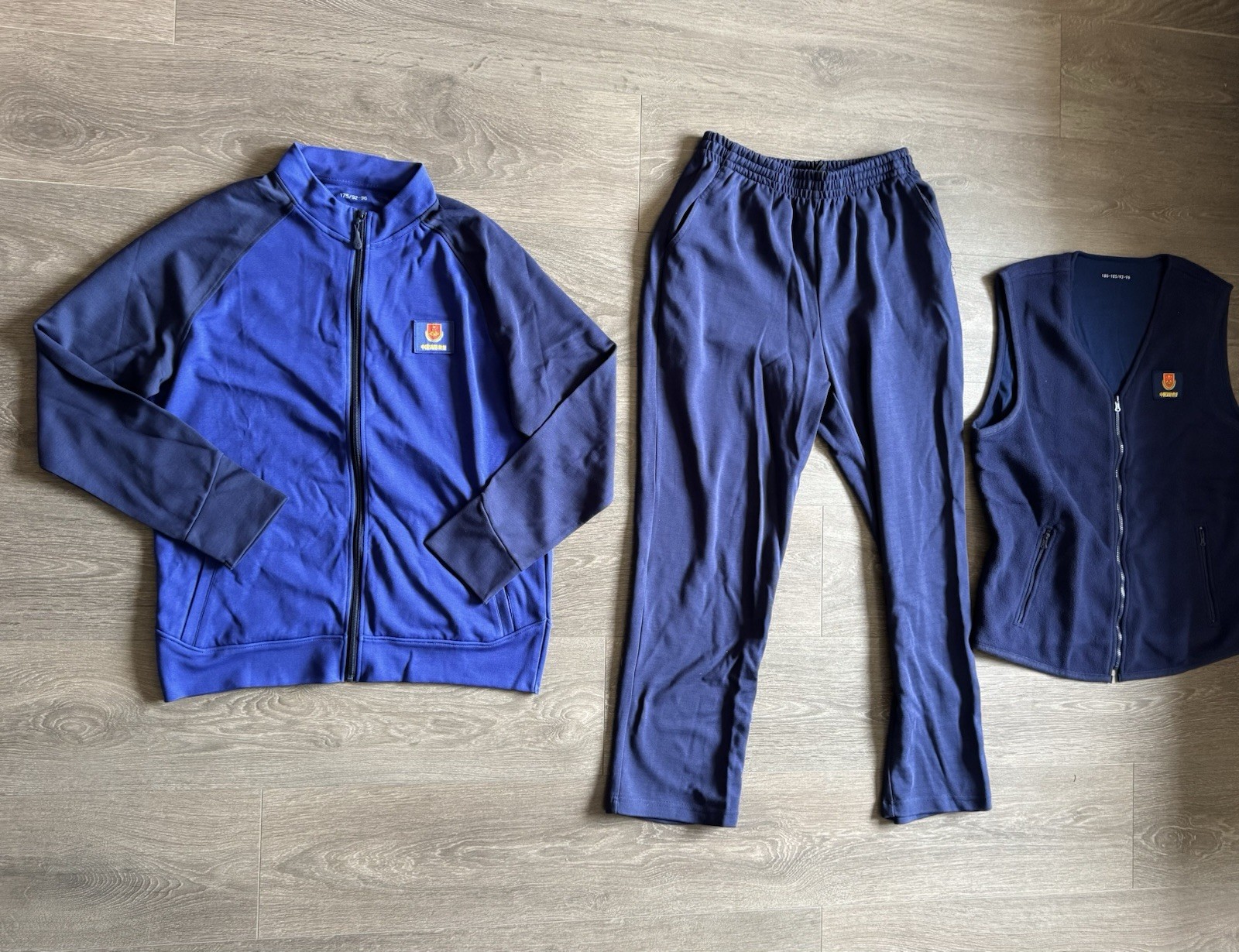 China Fire and Rescue CFR Spring/Fall Training Uniforms Set Type 19 Men’s