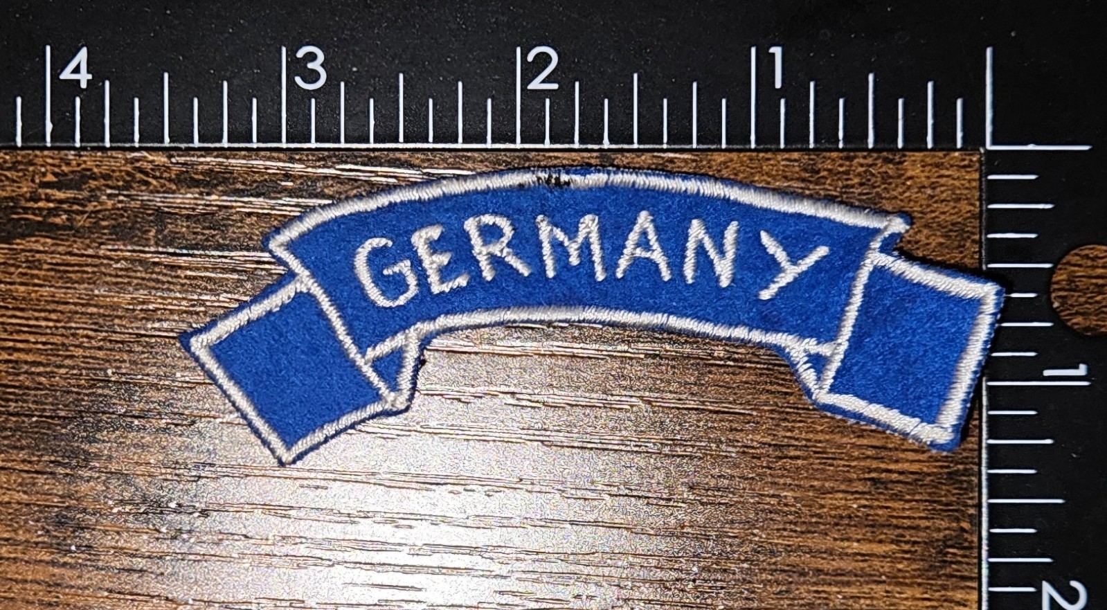 Vintage Germany German Segment Insignia Military Uniform Patch ?