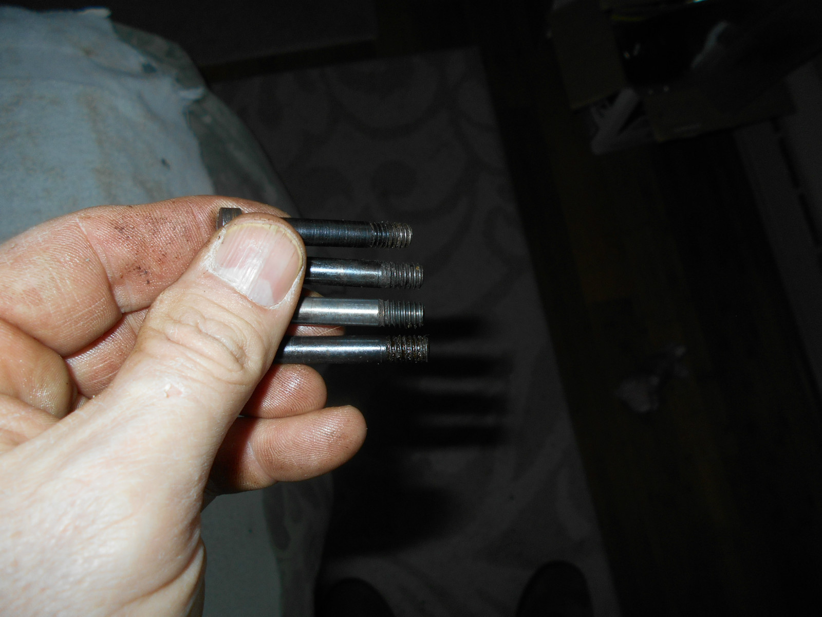 1891 argentine mauser rifle parts complete triggerguard tang screws front & rear