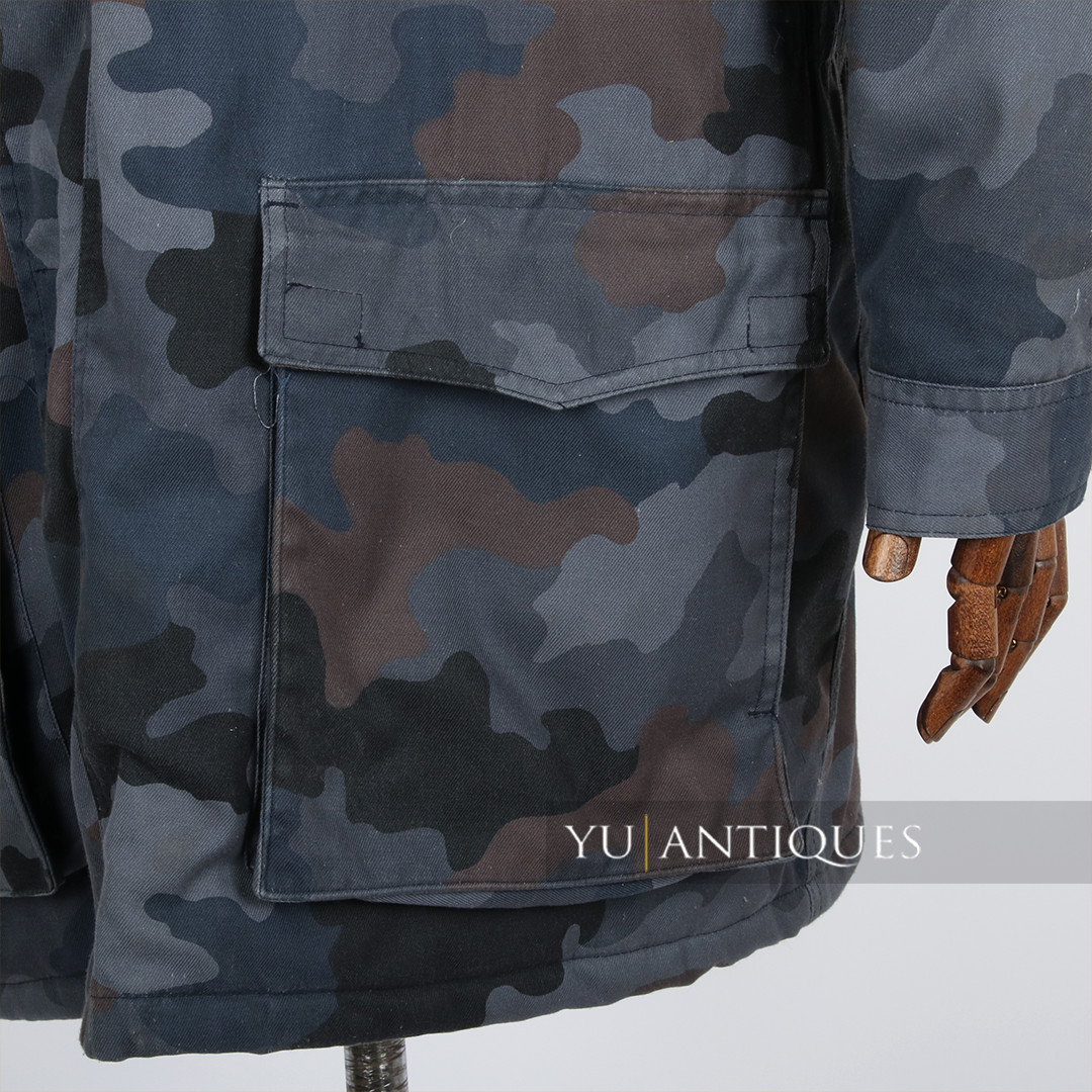 Yugoslavia Serbia PJP Special Police Unit Blue Amoeba Camo Pattern Duty Uniform