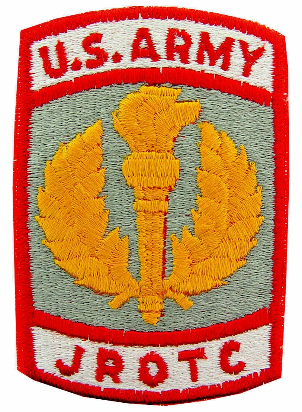 ARMY JROTC Embroidered Shoulder Patch 2-9/16 X 3-5/8″ (0739)
