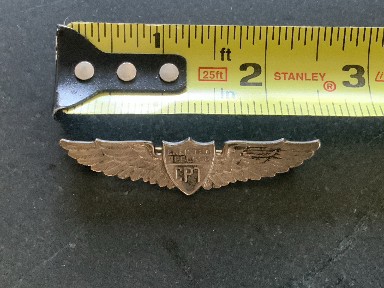 WW2 US Army Air Force Wing Enlisted Reserve Civilian Pilot Training Danecraft