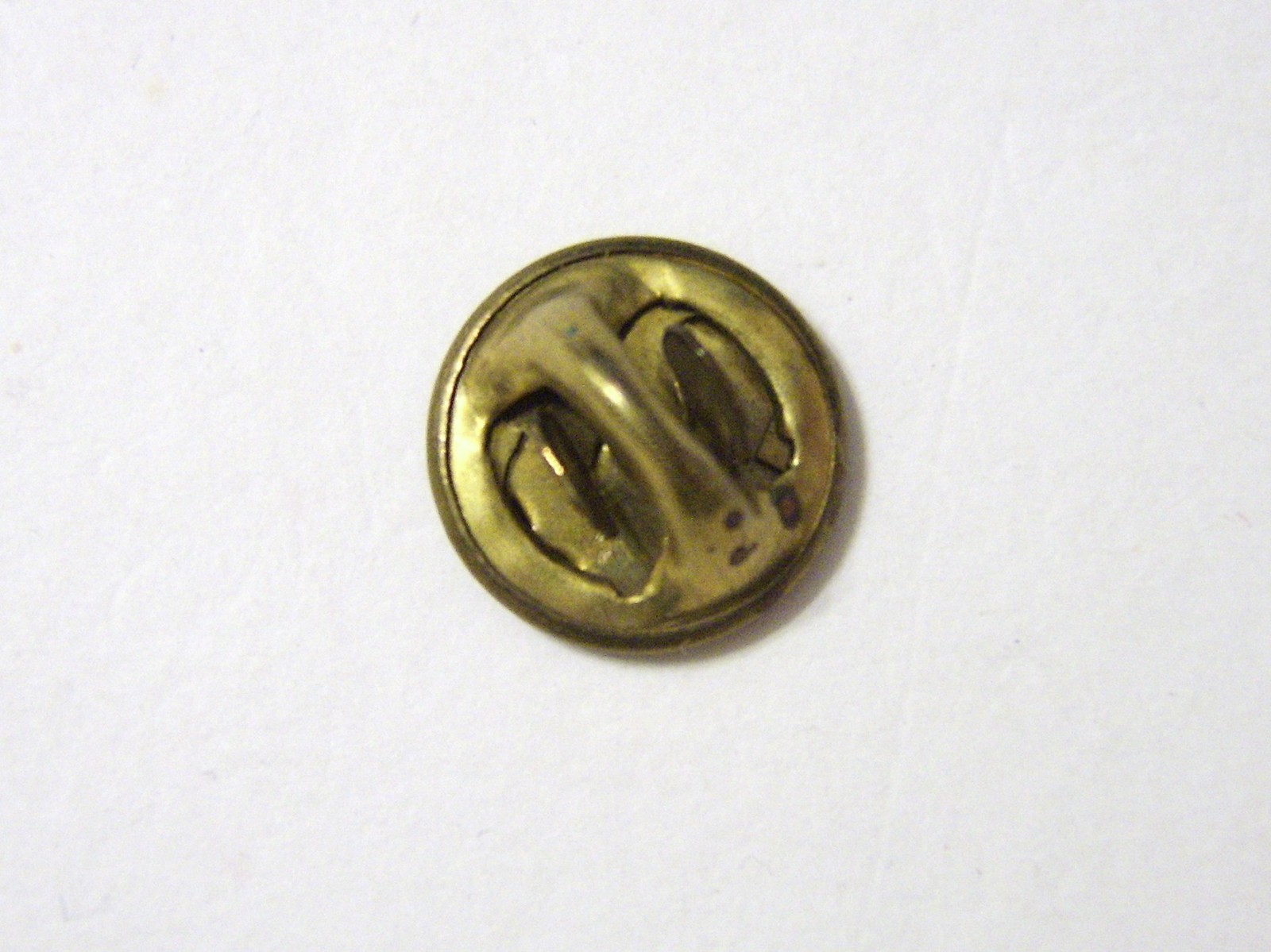 BRASS CLUTCH BACK PRONG FASTENERS LOT OF 20 PIECES
