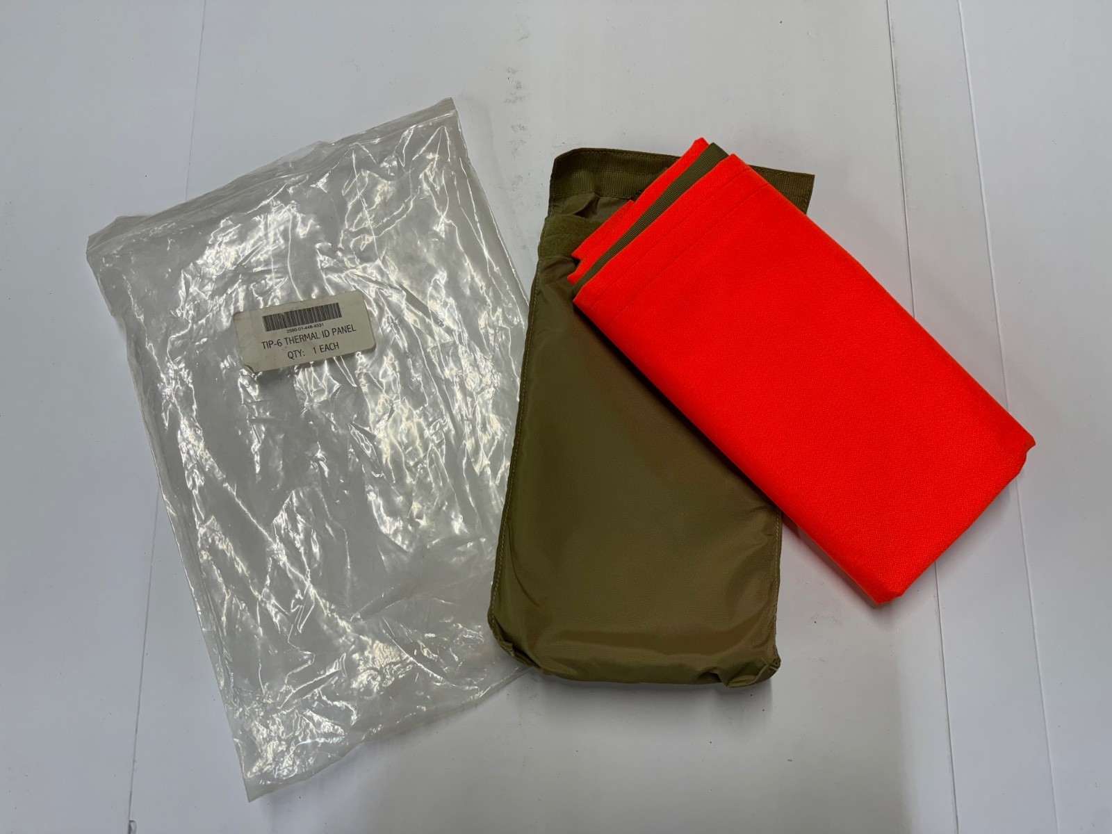 NEW TIP-6 Cloth Thermal ID Identification Panel Desert Tan 2590-01-448-4531