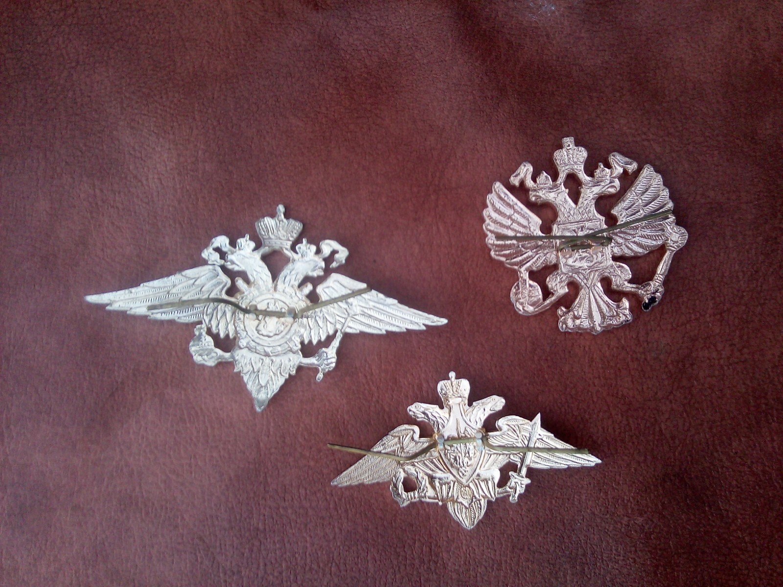 War in Ukraine 2022. Cockades of Russia 3 pieces