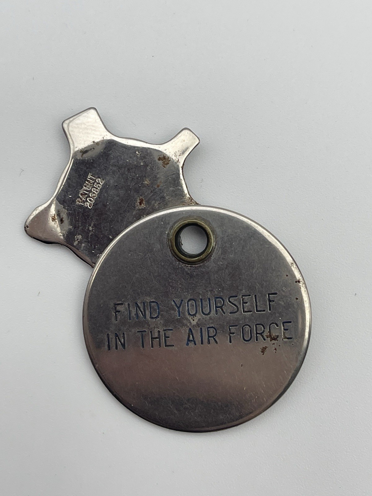 Find Yourself In the Air force Keychain Fob Recruitment Screwdriver S7