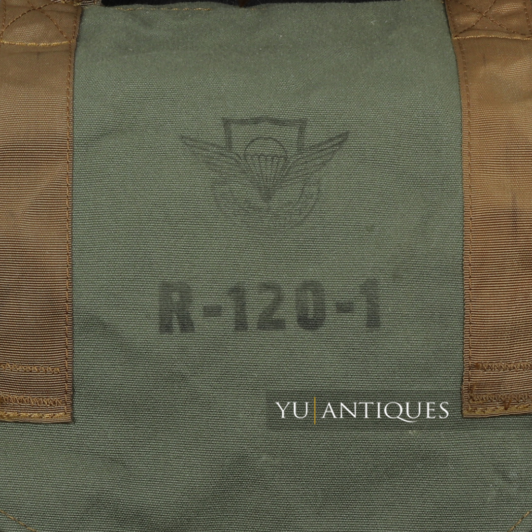Vintage Genuine Yugoslavia Serbia Paratrooper 63rd Brigade Parachute Backpack