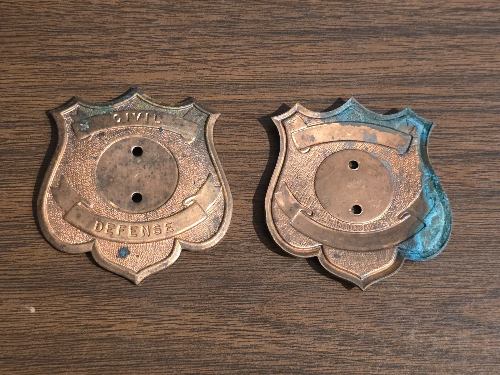 Reproduction US Civil Defense Shield Badge 2641