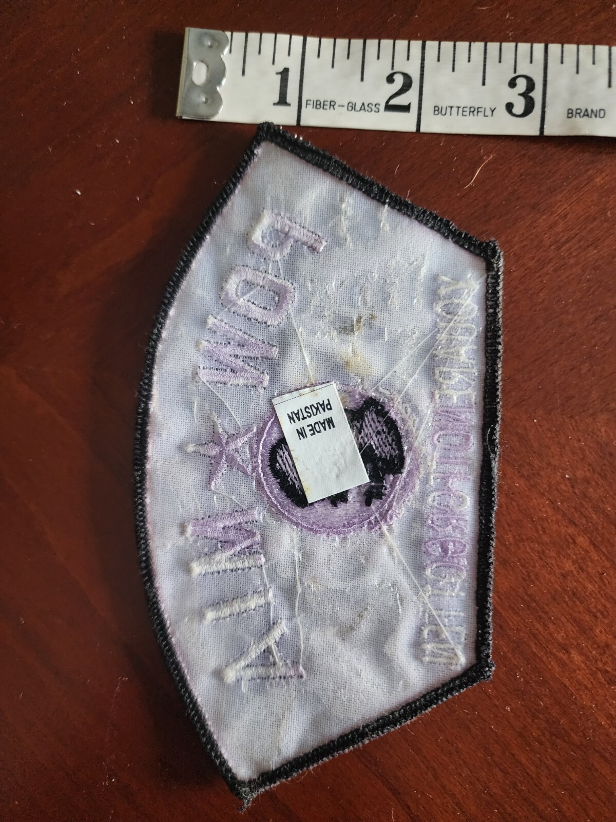 POW*MIA YOU ARE NOT FORGOTTEN Embroidered Patch
