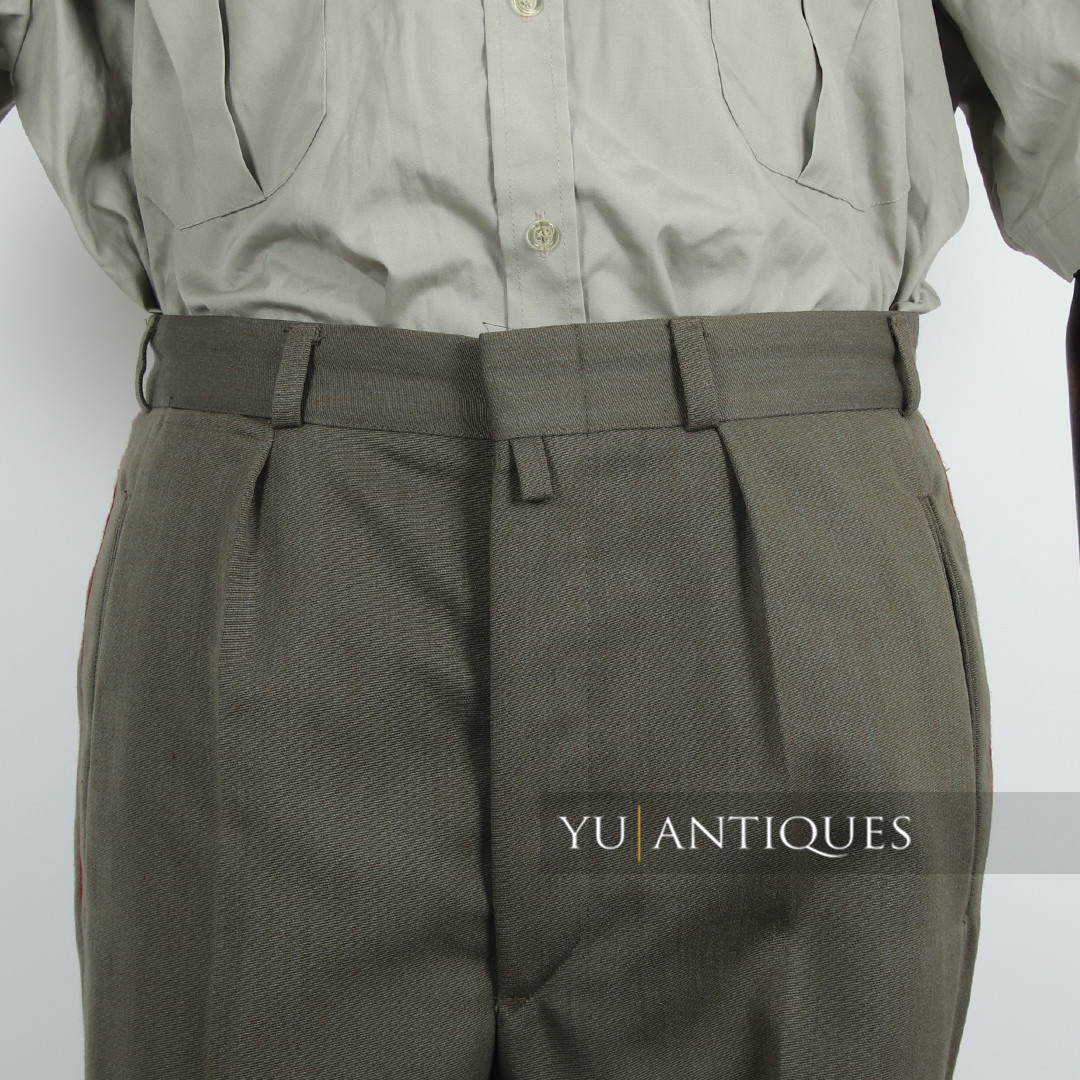 Vintage Yugoslavia Serbia General Bozidar Delic Signed Rank Service Duty Uniform