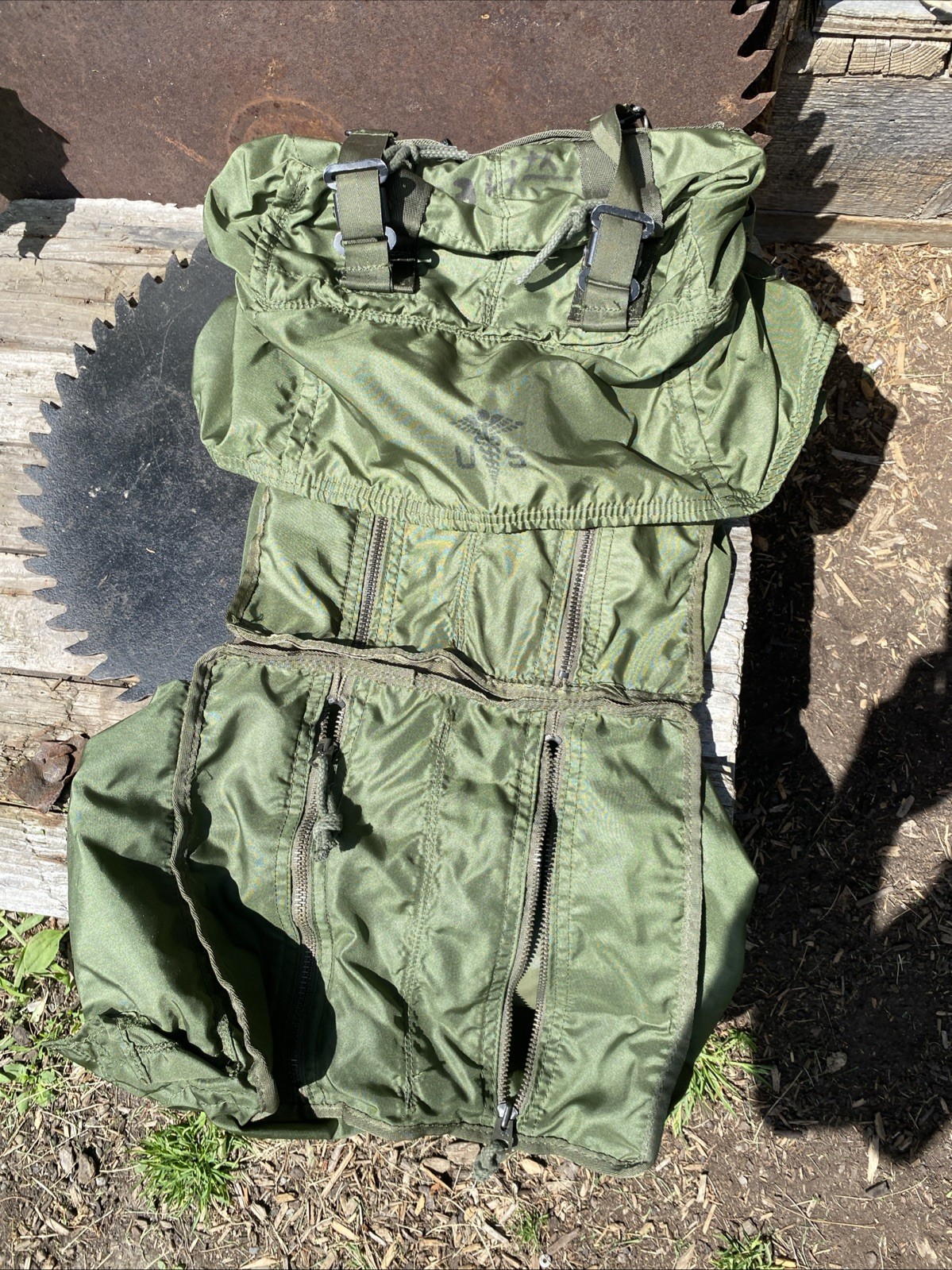 US ARMY (CASE MEDICAL INSTRUMENT AND SUPPLY SET ) Medic Kit Bag