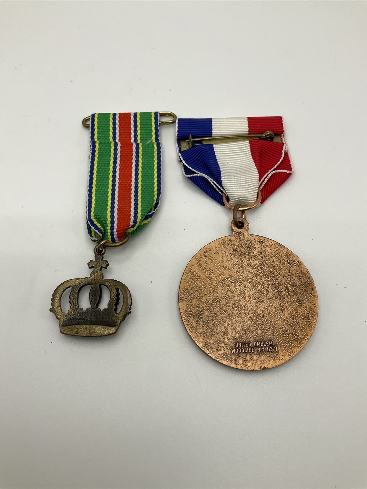 Random Lot Of 7 New Medals And Pins All In Good-Decent Condition!