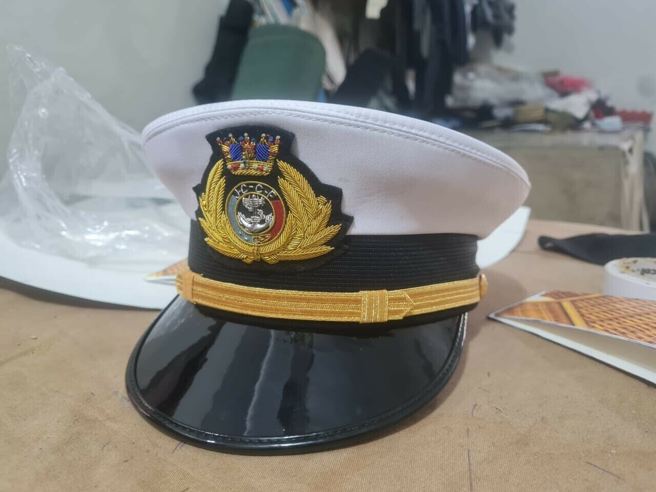 african navy officer cap