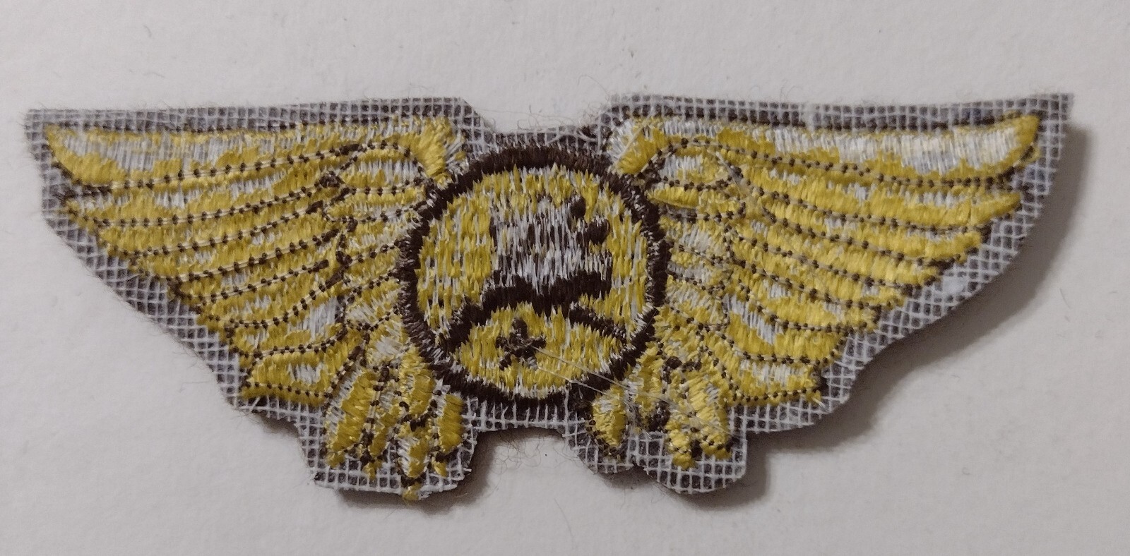 UNKNOWN FOREIGN CLOTH WING INSIGNIA – STYLE 3:KY22-6