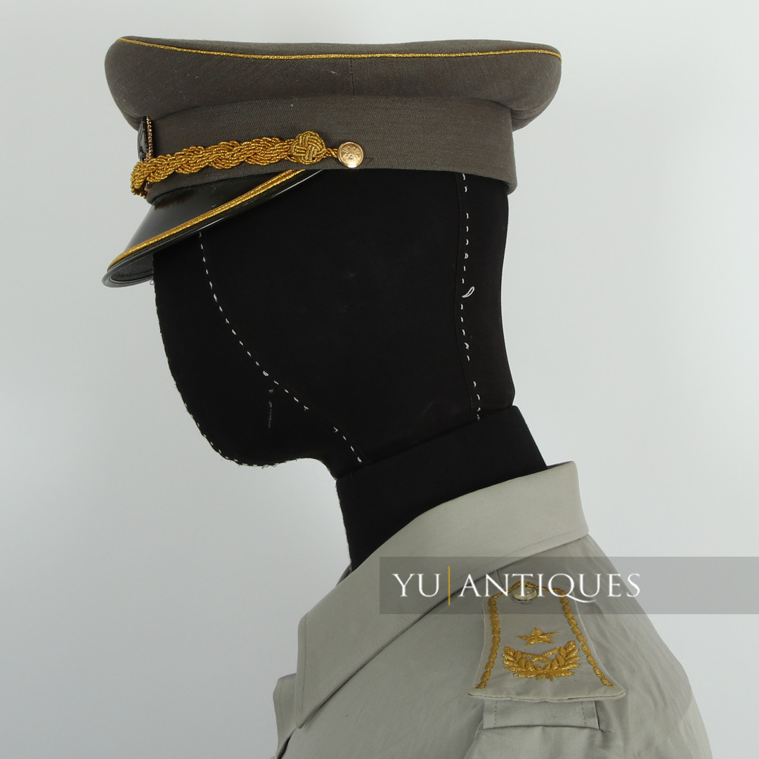 Vintage Yugoslavia Serbia General Bozidar Delic Signed Rank Service Duty Uniform