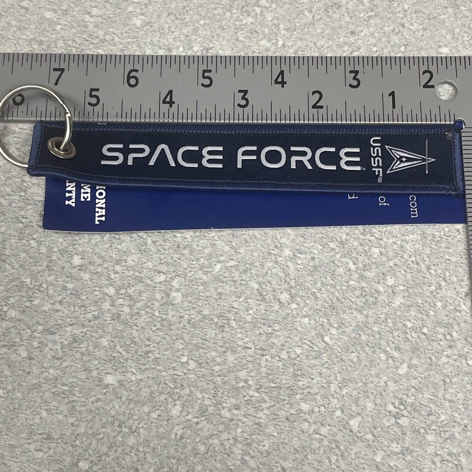 Keychain US Space Force – Blue – Licensed – New
