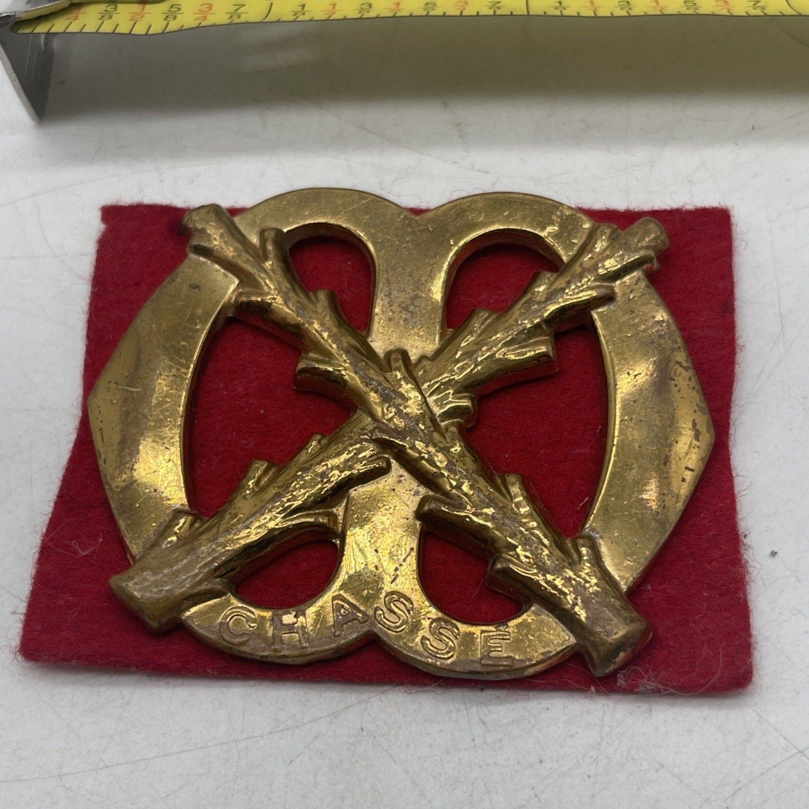 Netherland Military Motorized Rifle Regiment CHASSE Land Forces Royal Army Badge