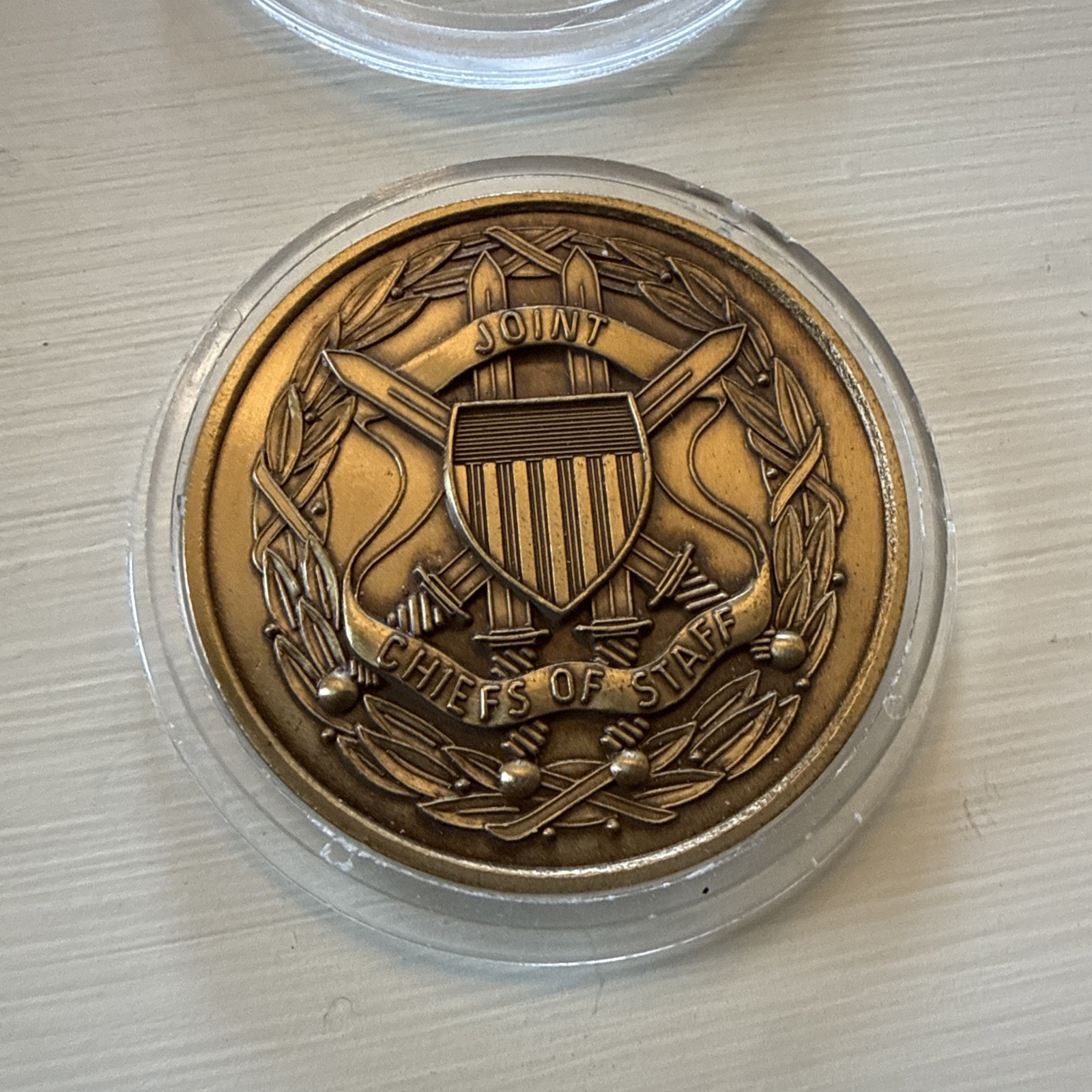 Rare 1989-1993 US Joint Chief Of Staff Coin General Colin Powell
